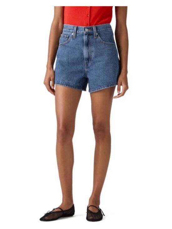 Levi's Pants - Levi's Blue High-Rise Denim Jean Shorts